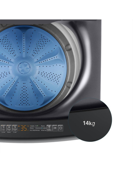 Lavadora Mabe 14 Kg Carga Superior Propela Diamond Gray LMA4120WDGAB0 11