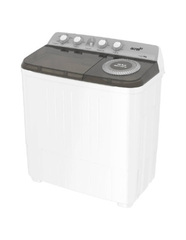 Lavadora Semiautomática Acros 15Kg Doble Tina Blanca ALD1545JE 4