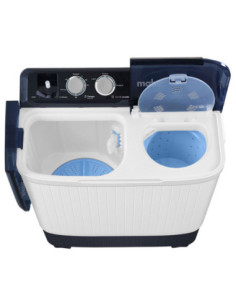 Lavadora Semiautomática Mabe 13Kg Doble Tina Blanca LMD3123HBAB0 4 2