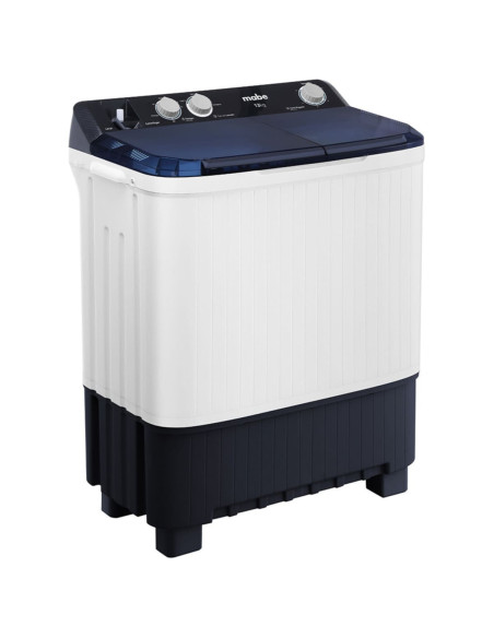 Lavadora Semiautomática Mabe 13Kg Doble Tina Blanca LMD3123HBAB0 5