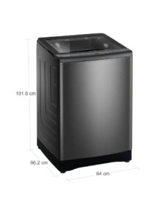 Lavadora Mabe 18 Kg Carga Superior Propela Diamond Gray LMA8120WDGAB0 1 2