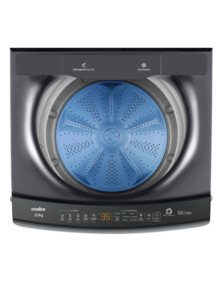 Lavadora Mabe 20Kg Carga Superior Diamond Gray LMA0220WDGAB0 4