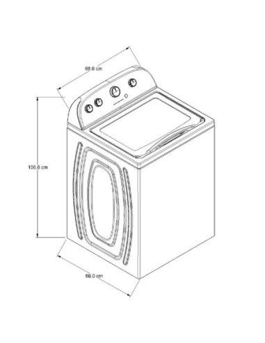 Lavadora Whirlpool 18 Kg Carga Superior Xpert System 7MWTW1805EM 3