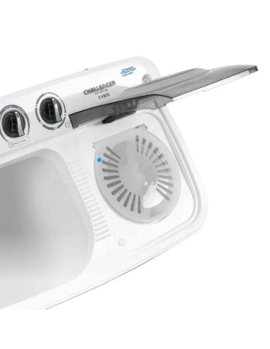 Lavadora Semiautomática Challenger 11 Kg Blanca CW4711 BL 7