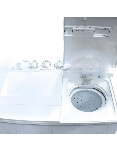 Lavadora Semiautomática Westinghouse 7Kg Blanca WWTB07M6MUWW 4