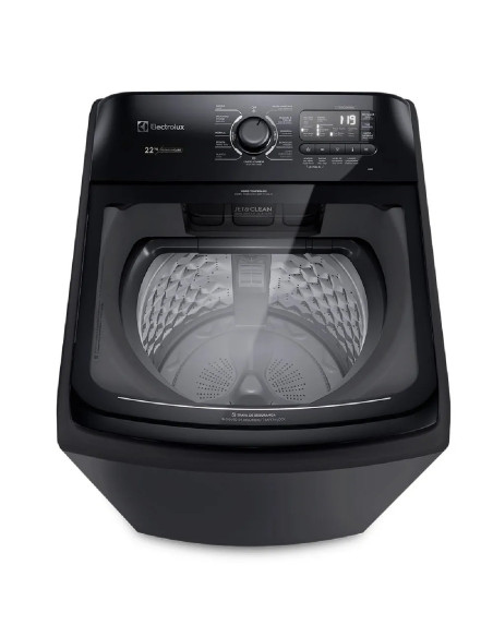 Lavadora Electrolux 22 Kg Carga Superior Negra LP22I 8