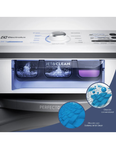 Lavadora Electrolux 20 Kg Carga Superior Blanca LB20A 3