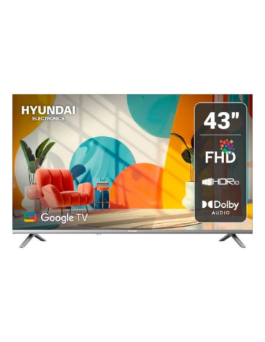 Televisor Hyundai 43 pulgadas Smart TV Full HD Google HYLED4328G 1