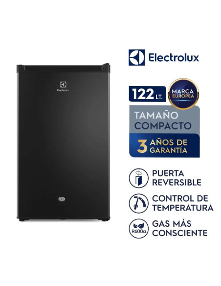 Mini Bar Electrolux 122 Litros Frost negro ERA12D3C5AB 1