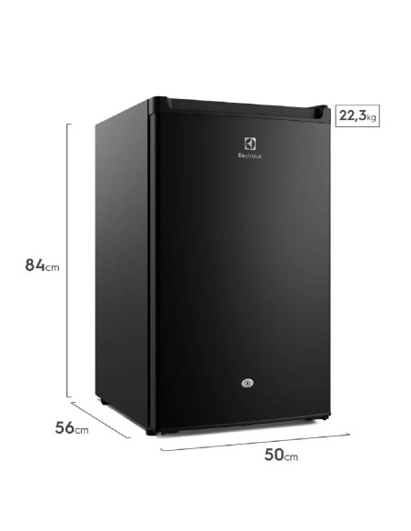 Mini Bar Electrolux 122 Litros Frost negro ERA12D3C5AB 7