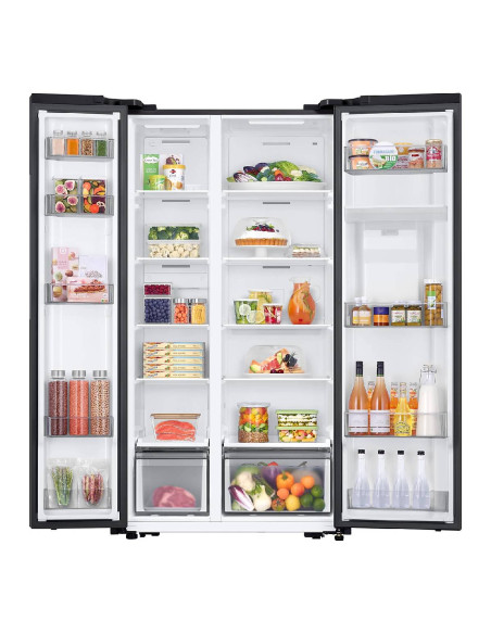 Nevecon Samsung 578 Litros Side by Side Negro con AI Energy RS57DG4100B4CO 5