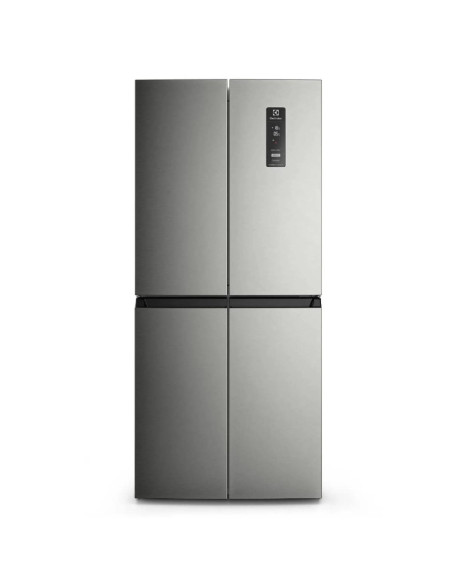 Nevecon Electrolux 421 Litros No Frost Bottom Multi Door Inverter Silver ERQU40E3HWS 1