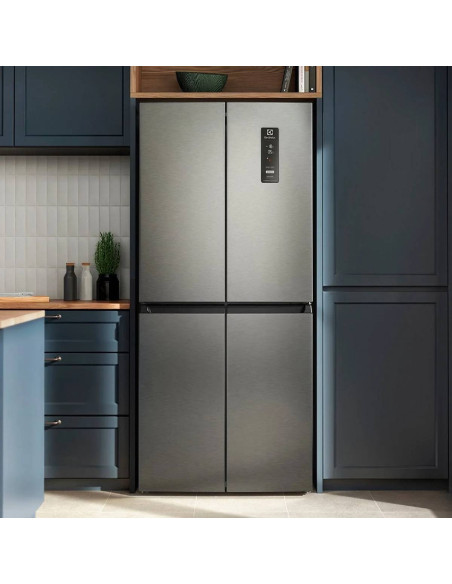 Nevecon Electrolux 421 Litros No Frost Bottom Multi Door Inverter Silver ERQU40E3HWS 3