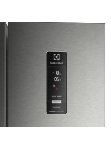 Nevecon Electrolux 421 Litros No Frost Bottom Multi Door Inverter Silver ERQU40E3HWS 4