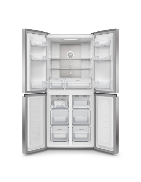Nevecon Electrolux 421 Litros No Frost Bottom Multi Door Inverter Silver ERQU40E3HWS 7