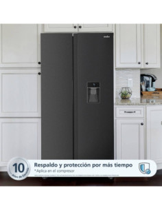 Nevecon Mabe 529 Litros Side by Side Black Steel MSL565QMLSP0 2 2