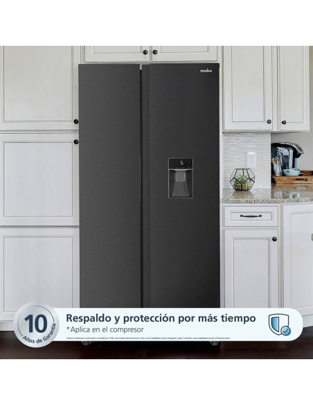 Nevecon Mabe 529 Litros Side by Side Black Steel MSL565QMLSP0 4