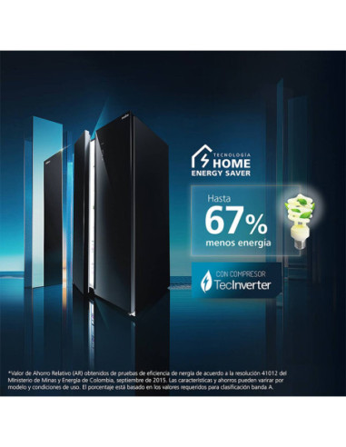 Nevecon Mabe 529 Litros Side by Side Black Steel MSL565QMLSP0 6