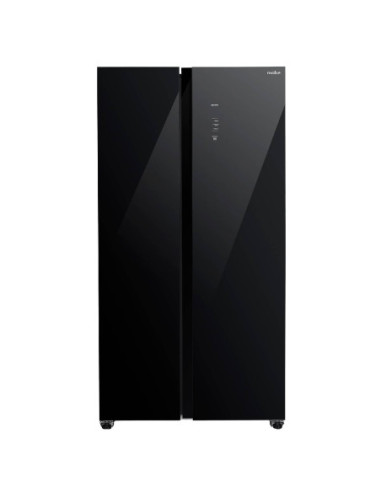Nevecon Mabe 631 Litros Brutos Side by Side Black Glass MSL631LKLNG0 1