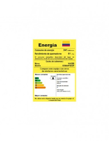 Estufa de Sobremesa Haceb Avellana T...