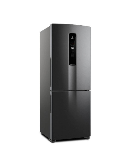 Nevera Electrolux 490 Litros Brutos No Frost Bottom Freezer Inverter Black IB7B 10