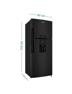 Nevera Mabe 415 Litros Brutos No Frost Top Mount Grafito RMP415GCG 1 2