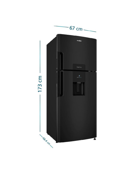 Nevera Mabe 415 Litros Brutos No Frost Top Mount Grafito RMP415GCG 2