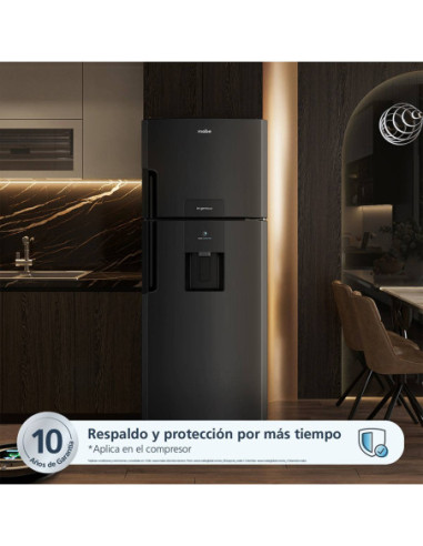 Nevera Mabe 415 Litros Brutos No Frost Top Mount Grafito RMP415GCG 8