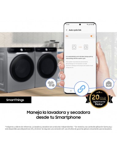 Combo Samsung Lavadora 22 Kg Panel...