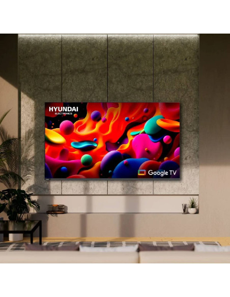 Televisor Hyundai 55 pulgadas 4K UHD Mini QLED HYLED5530QMG 10