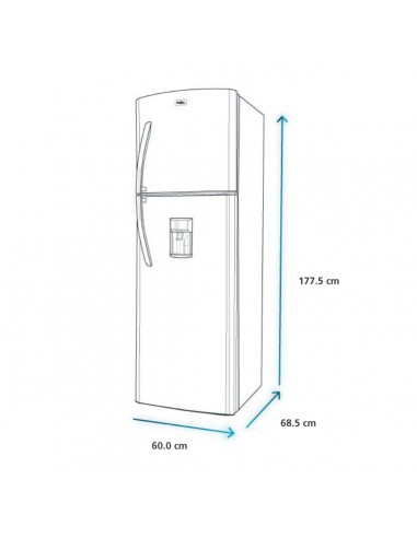 Nevera Mabe No Frost 313 Litros...