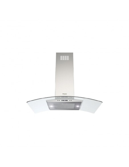 Campana de pared Whirlpool 76 cm Acero Inoxidable  WHW7610S