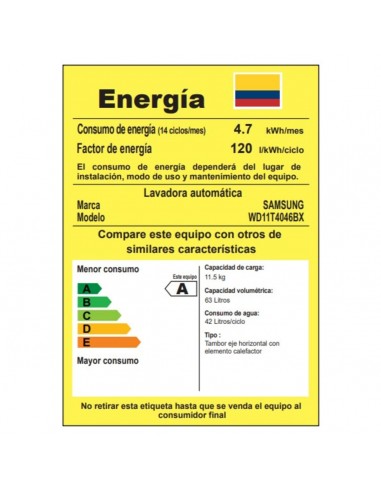 Lavadora Secadora Samsung 11,5 Kg...