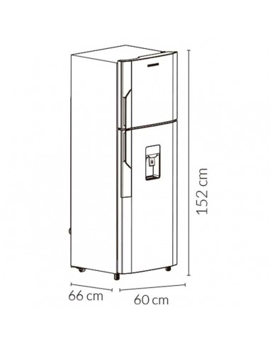 Nevera Challenger 249 Litros Lumina...