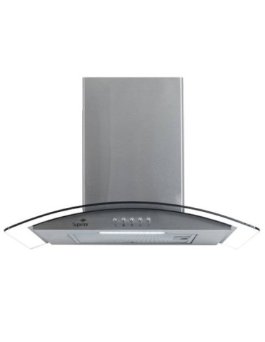 Campana Superior 60 cm Tipo Península 3 Velocidades Inox CIX 80611 1