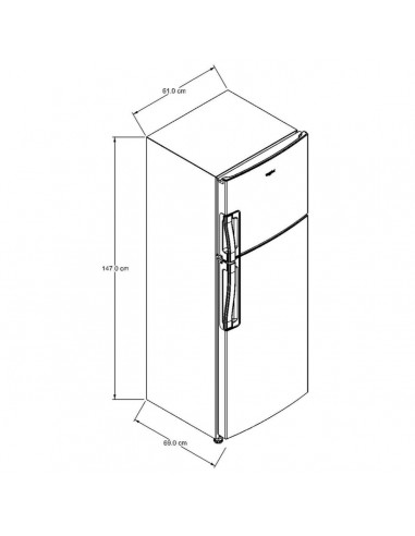 Nevera Whirlpool 234 Litros No Frost...
