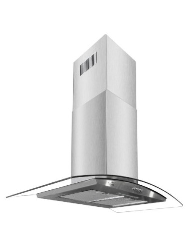 Campana Superior 90 cm Tipo Isla Dual 3 Velocidades Inox CIX 83711 1