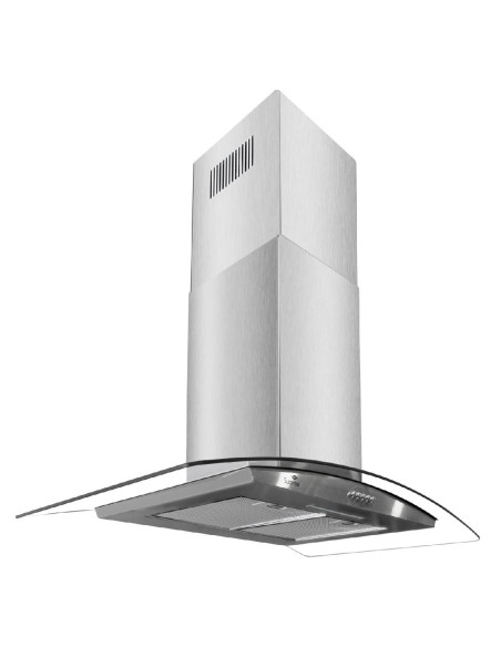 Campana Superior 90 cm Tipo Isla Dual 3 Velocidades Inox CIX 83711 1