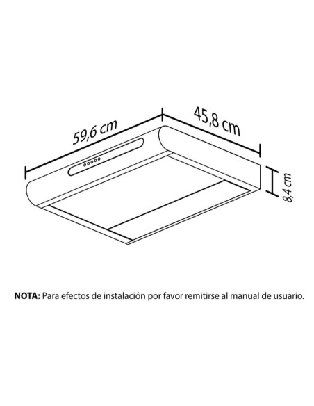 Campana Haceb Tofu Negra 3 Velocidades 3