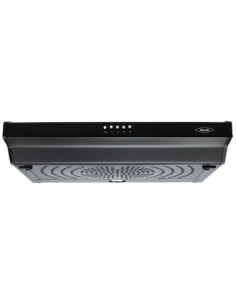 Campana Haceb Kala Negra 60cm 3 Velocidades  1