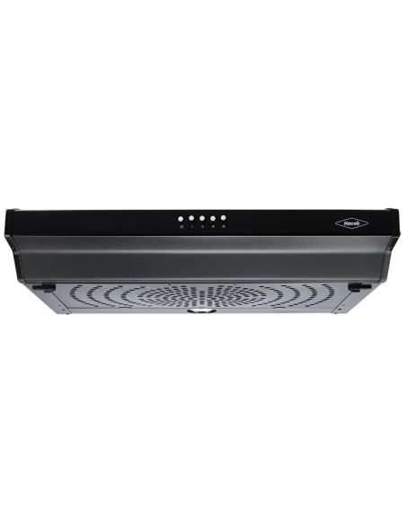 Campana Haceb Kala Negra 60cm 3 Velocidades  1