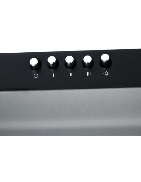 Campana Haceb Kala Negra 60cm 3 Velocidades  3