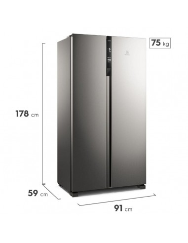 Nevecon Electrolux 442 Litros Side by...
