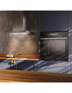 Campana Extractora Electrolux 60cm Empotrable Panel Touch 3 velocidades Inox CE6TF 1 2