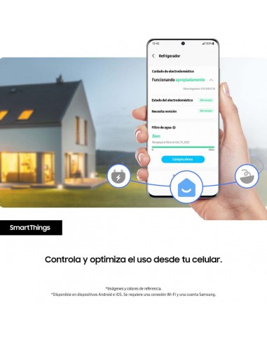 Nevera Samsung 301 Litros No Frost...