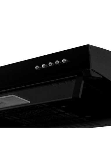 Campana Extractora Challenger 60 cm Horizontal CX 4300 Negra 3