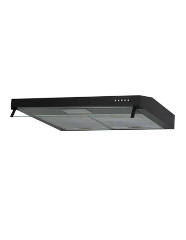 Campana Extractora Challenger 76cm Horizontal 3 Velocidades Negra CX 4572 NEGRA 1