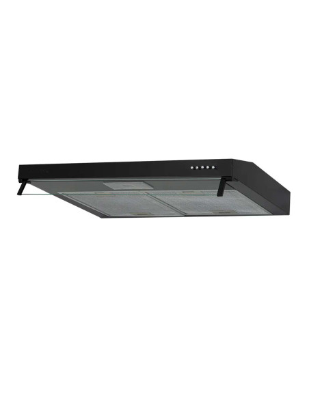 Campana Extractora Challenger 76cm Horizontal 3 Velocidades Negra CX 4572 NEGRA 1