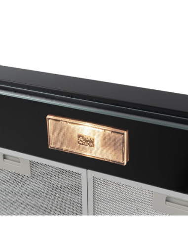 Campana Extractora Challenger 76cm Horizontal 3 Velocidades Negra CX 4572 NEGRA 2