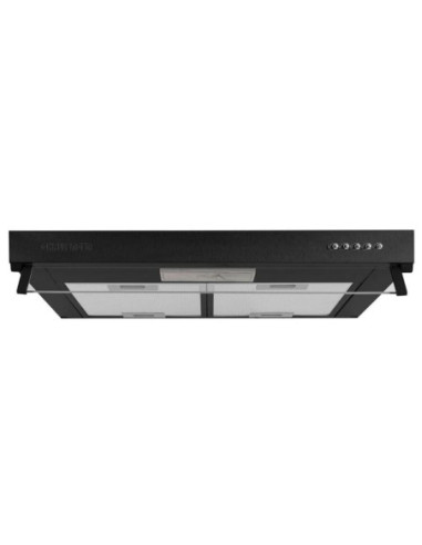 Campana Extractora Challenger Horizontal 60 cm Negra 3 velocidades CX 4562 NEGRO 1